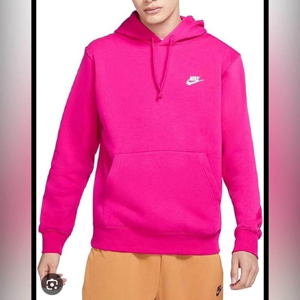 Hot Pink Nike Hoodie